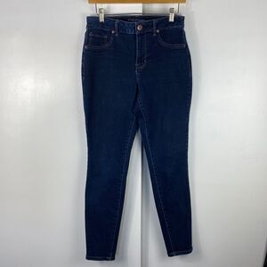 Maurices High Rise Curvy Ankle Skinny Jeans